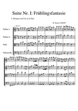Suite Nr.I – 5 Menuett+Trio