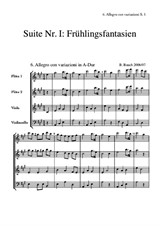 Suite Nr.I – 6 Allegro