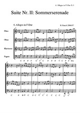 Suite Nr.II - 6 Allegro F-Dur