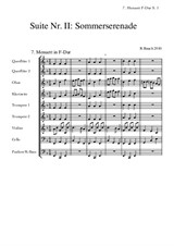 Suite Nr.II - 7 Menuett F-Dur